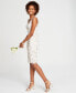 Women's Floral Embroidered Sheath Dress