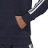Фото #5 товара Худи спортивное Adidas Essentials 3 Полосы French Terry чёрный M DU0499