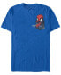 Фото #2 товара Marvel Men's Spider-Man Left Chest Pocket Short Sleeve T-Shirt