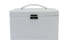 Exclusive white jewelry box with crocodile pattern Caiman 20135-1