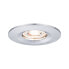 Фото #1 товара PAULMANN 943.02 - Recessed lighting spot - Non-changeable bulb(s) - 1 bulb(s) - LED - 2700 K - Chrome