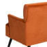 Фото #4 товара Кресло 63 x 50 x 83 cm Синтетическая ткань Деревянный Оранжевый