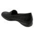 Фото #5 товара Trotters Jenn Mini T1365-004 Womens Black Leather Slip On Loafer Flats Shoes