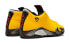 Jordan Air Jordan 14 Retro SE "University Gold" 翻毛皮 中帮 复古篮球鞋 GS 黄黑色 / Кроссовки Jordan Air Jordan BV1218-706