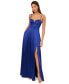 Women's Satin Corset Maxi Dress