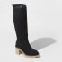 Фото #1 товара Women's Carrigan Tall Boots - Universal Thread Black 12