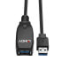 Lindy 15m USB 3.0 Active Extension Slim - 15 m - USB A - USB A - USB 3.2 Gen 1 (3.1 Gen 1) - 5000 Mbit/s - Black