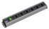 Фото #1 товара Bachmann 300.011 - Basic - 2U - Black - Grey - 6 AC outlet(s) - 2 m - Over voltage