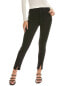 Hudson Jeans Centerfold Extreme High-Rise Black Coated Denim Super SkinnyAnkle