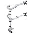 Фото #4 товара Кронштейн Startech.com Desk Mount Quad Monitor Arm - Premium Articulating VESA 4 Monitor Mount 2x2 up to 30" - Ergonomic Height Adjustable Pole Mount - Tilt/Swivel/Rotate - C-Clamp/Grommet - Silver - Clamp - 11300 kg - 33 cm (13") - 68.6 cm (27") - 100 x 100 mm - Silver