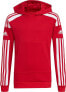 Фото #1 товара Adidas Bluza dla dzieci adidas Squadra 21 Hoody Youth czerwona GP6433 116cm