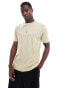 Brave Soul high neck t-shirt in pale olive green grün, S - 91-97 CM - фото #1