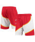 ფოტო #2 პროდუქტის Men's Red Atlanta Hawks 1986 Hardwood Classics 75th Anniversary Swingman Shorts