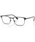 Men's Rectangle Eyeglasses, BE137255-O