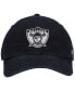 Men's Black Las Vegas Raiders Clean Up Legacy Adjustable Hat