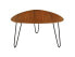 Фото #5 товара 32" Mid-Century Hairpin Leg Wood Coffee Table - Walnut