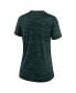 Фото #4 товара Women's Green Oakland Athletics Authentic Collection Velocity Practice Performance V-Neck T-shirt