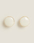 Gold and white door knob (pack of 2)