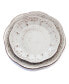 Фото #7 товара Rustic Birch 16 Piece Stoneware Round Dinnerware Set