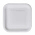 Набор посуды Algon Одноразовые Белый Картон Квадратный 26 cm (36 штук)