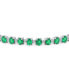 Фото #2 товара Браслет из зеленого изумруда Bling Jewelry(cost 30)
