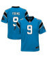 Big Boys Bryce Young Blue Carolina Panthers Game Jersey