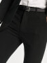 ASOS DESIGN super skinny tux trousers in black