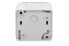 DIGITUS Outdoor Surface Mount Box for Keystone Modules, IP44 surface mount with hinged lid