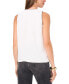 Фото #2 товара Women's Piped Sleeveless Top