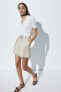 Фото #1 товара Belted Pull-on Shorts