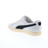 Фото #12 товара Puma Clyde Hairy Suede 39311501 Mens Gray Suede Lifestyle Sneakers Shoes