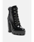 Фото #2 товара Stopper Cushion Collared Lace Up Boots