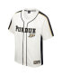 Фото #2 товара Men's Cream Distressed Purdue Boilermakers Ruth Button-Up Baseball Jersey