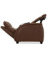 Фото #5 товара Korbin 33" Zero Gravity Leather Recliner, Created for Macy's