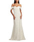 ფოტო #1 პროდუქტის Women's Stowell Embellished Tulle Strapless Gown