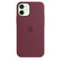 Фото #5 товара Apple iPhone 12 mini Silicone Case with MagSafe - Plum - Cover - Apple - iPhone 12 mini - 13.7 cm (5.4") - Purple