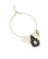 Women's Teardrop Flower Collar Necklace