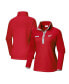 Women's Red Detroit Red Wings Benton Springs Half-Snap Jacket