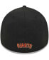 ფოტო #5 პროდუქტის Men's Black San Francisco Giants Logo 39THIRTY Flex Hat