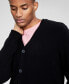 ფოტო #3 პროდუქტის Men's Cashmere V-Neck Cardigan, Created for Macy's