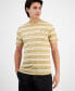 Фото #1 товара Men's Stripe AX T-Shirt, Created for Macy's