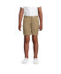 ფოტო #3 პროდუქტის Big Girls School Uniform Slim Plain Front Blend Chino Shorts