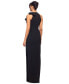 Women's Embellished Sleeveless Scuba Gown