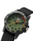 ფოტო #2 პროდუქტის Men's Swiss Leatherback Sea Turtle Giant Dive Black NATO Strap Watch 44mm