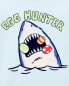 Фото #13 товара Toddler Egg Hunter Shark Graphic Tee 3T