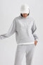 Regular Fit Kapüşonlu Sweatshirt B2606ax23au