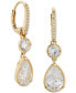 ფოტო #1 პროდუქტის Cubic Zirconia Drop Earrings, Created For Macy's