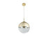 Фото #5 товара Kleine Pendelleuchte Gold Glas, Ø25cm