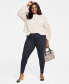 Plus Size Mid-Rise Ankle-Length Leggings, Created for Macy's