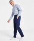 ფოტო #3 პროდუქტის Men's Modern-Fit Stretch Pleated Dress Pants, Created for Macy's